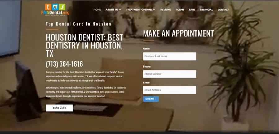 dental website design 11