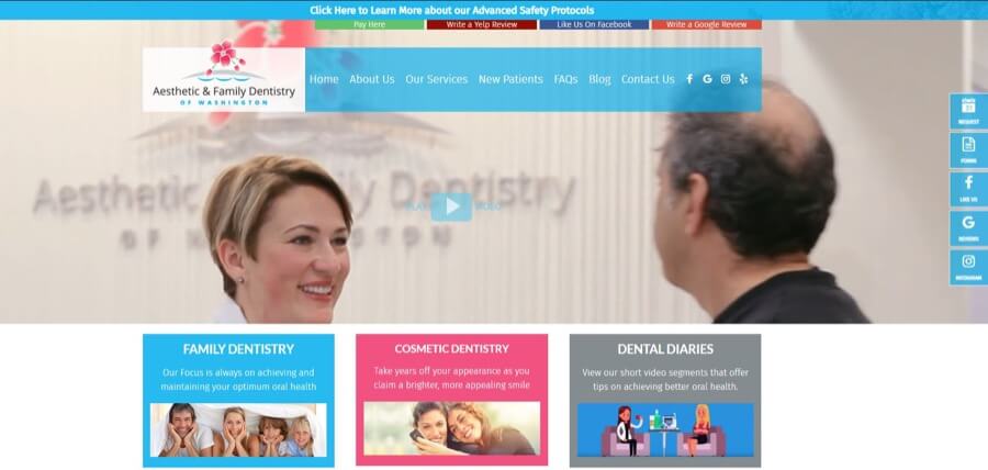 dental website design 8