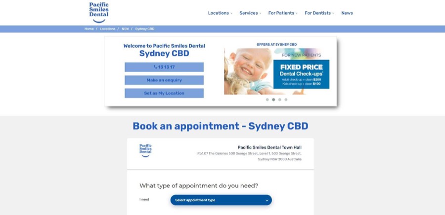 dental website design awful 4