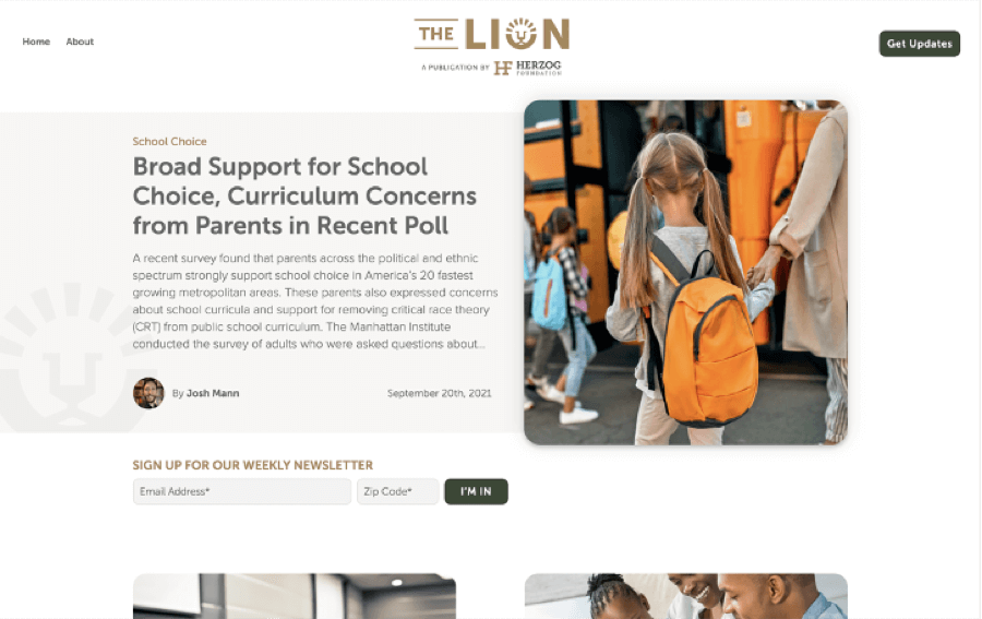 school website design 11