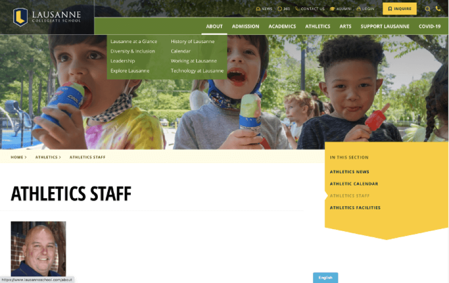 school website design 6