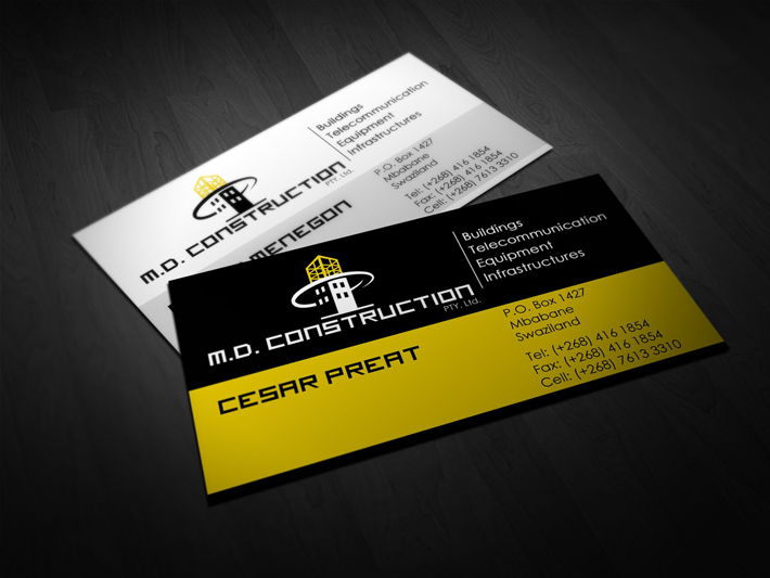 construction business card ideas 7